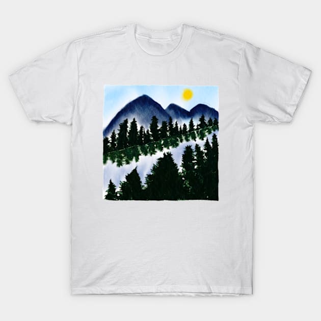 Forest Art T-Shirt by Shop Ovov